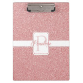 Porte-bloc Parties scintillant rose Porte - bloc personnalisé (Devant)