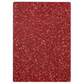 Porte-bloc Parties scintillant rouge (Dos)