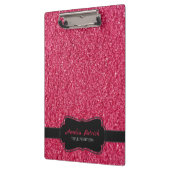 Porte-bloc Parties scintillant rouge étincelante (Gauche)