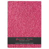 Porte-bloc Parties scintillant rouge étincelante (Dos)