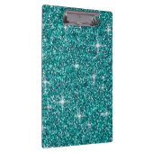 Porte-bloc parties scintillant turquoise irisée (Swatch)