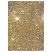 Porte-bloc Parties scintillantes de luxe d'or - image (Dos)
