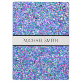 Porte-bloc Parties scintillantes modernes de poussière (Dos)