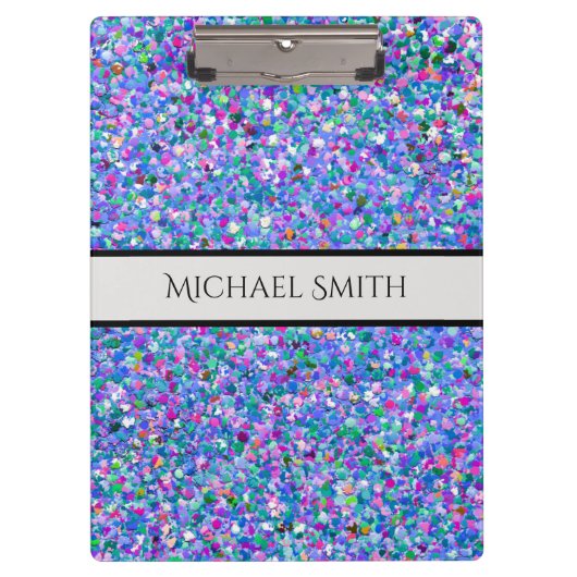 Porte-bloc Parties scintillantes modernes de poussière (Devant)