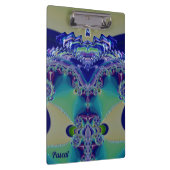 Porte-bloc PASCAL ~ WOW! ÉTRANGE ! Aqua jaune bleu et vert (Swatch)