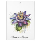 Porte-bloc Passionné Purple Passion Fleur (Dos)