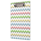 Porte-bloc Pastel Chevron-Drop Shadow par Shirley Taylor (Gauche)