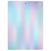 Porte-bloc Pastel Colours Abstrait Arrière - plan d'iridescen (Dos)