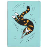 Porte-bloc Pastel Goth Chat Skeleton (Dos)