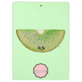 Porte-bloc Pastel Green Kawaii Kiwi (Dos)