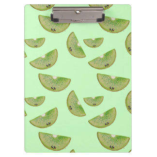 Porte-bloc Pastel Green Kawaii Kiwi
