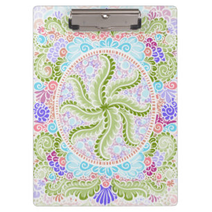 Porte-bloc Pastel Nature Mandala Art