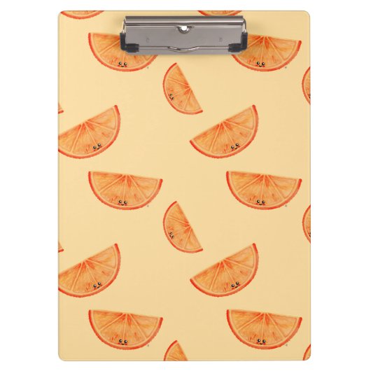 Porte-bloc Pastel Orange Kawaii Orange (Devant)