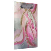 Porte-bloc Pastel pink Abstract Art on Canvass (Swatch)