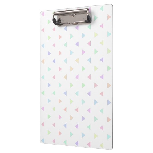 Porte-bloc Pastel Triangles Motif Multicolor (Gauche)