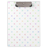 Porte-bloc Pastel Triangles Motif Multicolor (Devant)