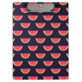 Porte-bloc Pastèque au néon sur le motif pourpre (Devant)