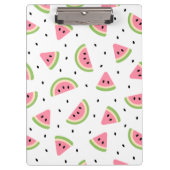 Porte-bloc Pastèque rose, Graines de pastèque, Motif d'été (Devant)