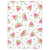 Porte-bloc Pastèque Rose, Pâtes De Pâques, Votre Nom (Dos)