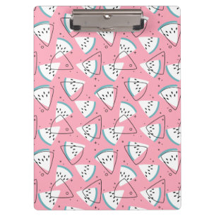 Porte-bloc Pastèques colorées d'aquarelle