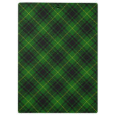 Porte-bloc Pâte verte de tartan MacArthur (Dos)