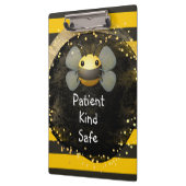 Porte-bloc Patient d'abeilles et en sécurité (Gauche)