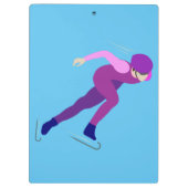 Porte-bloc Patinage de vitesse (Dos)