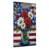 Porte-bloc Patriotique, floral en détresse (Swatch)