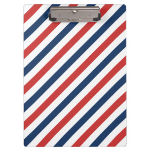 Porte-bloc Patriotique Rouge Blanc et Bleu