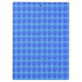 Porte-bloc patte bleue (Dos)