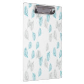 Porte-bloc Pattern Blue & Gray Leaves (Swatch)