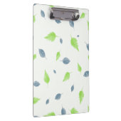 Porte-bloc Pattern Blue & Green Leaves (Swatch)