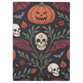 Porte-bloc Pattern d'Halloween (Dos)