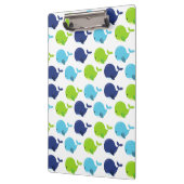 Porte-bloc Pattern of Whales, Cute Whales, Sea Animals (Gauche)