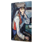 Porte-bloc Paul Cezanne - Garçon dans la veste rouge (Gauche)
