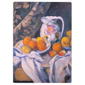Porte-bloc Paul Cezanne - La vie morte avec un rideau (Dos)