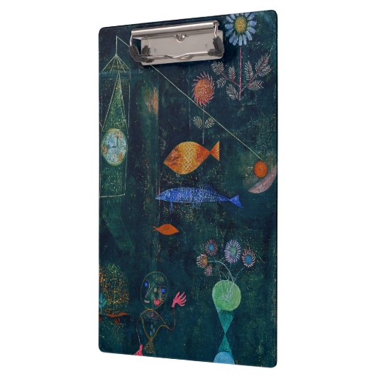 Porte-bloc Paul Klee Fish Magic Peinture Abstraite Art graphi (Gauche)