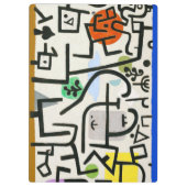 Porte-bloc Paul Klee Rich Harbor Expressionnisme abstrait (Dos)
