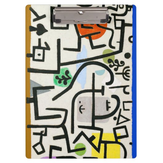 Porte-bloc Paul Klee Rich Harbor Expressionnisme abstrait (Devant)
