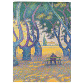 Porte-bloc Paul Signac - Place des Lices, Saint-Tropez (Dos)