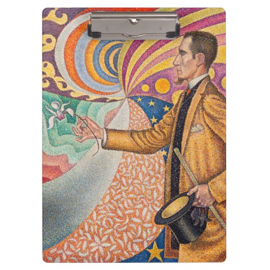 Porte-bloc Paul Signac - Portrait de M Felix Feneon, Opus 217 (Devant)