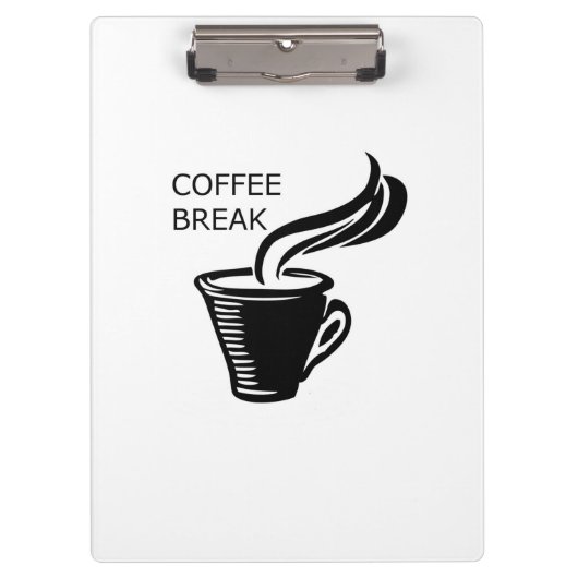 Porte-bloc Pause café (Devant)