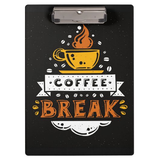 Porte-bloc Pause café Lover (Devant)