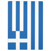 Porte-bloc pavillon de la Grèce (Dos)