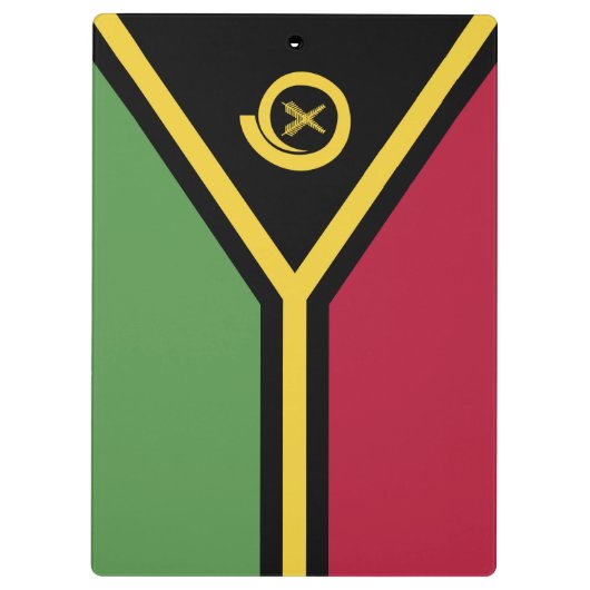 Porte-bloc pavillon de Vanuatu (Dos)