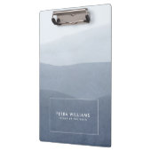 Porte-bloc Paysage Abstrait doux et gris (Gauche)