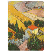 Porte-bloc Paysage avec Maison et PloughmaVincent van Gogh (Dos)