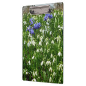 Porte-bloc Paysage des fleurs du début du printemps (Gauche)