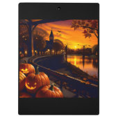 Porte-bloc Paysage d'Halloween deux (Dos)