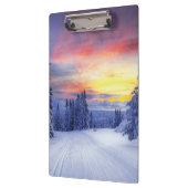 Porte-bloc Paysage hivernal (Gauche)